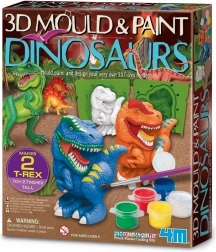 Creative Plaster Casting Set – Dinosaurs T‑Rex