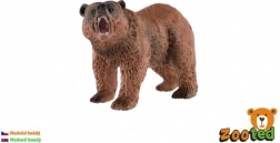 figurine d’ours brun 12 cm – modèle plastique réaliste