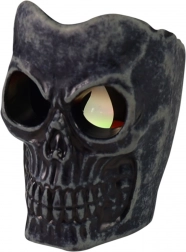 Halloweenska utripajoča mini lučka v obliki lobanje