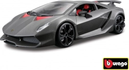 Model samochodu Bburago Lamborghini Sesto Elemento 1:24 szary