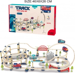 Mega Train Track Set 146 Pieces with Accessories