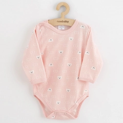 detské celorozopínacie body NEW BABY Classic II medvedík biela, vel. 68