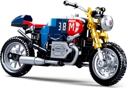 Sluban Model Bricks café racer motorcycle – 197-piece building set