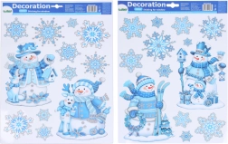 Weihnachtliche Fensterdekoration 41 × 29 cm