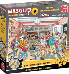 Puzzle Wasgij 9 Migliorie domestiche 1000 pezzi