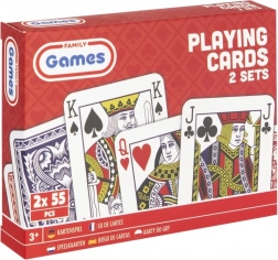 Grafix Playing Cards Set 2x55 Pcs