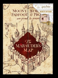 A5 Notebook HARRY POTTER Marauder’s Map