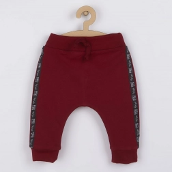 Nicol Races bordó babamelegítő nadrág