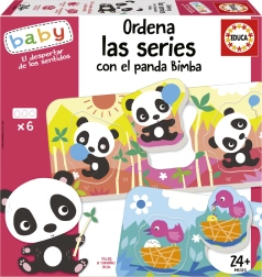 EDUCA Baby Puzzle Panda Bimba a kamaráti