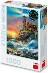 Neonske Puzzle Svjetionik 1000 Dijelova