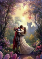 Puzzle Magico amore primaverile 1000 pezzi ART PUZZLE