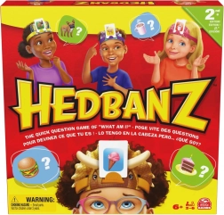 Gezelschapsspel Hedbanz - het raden van personages en objecten