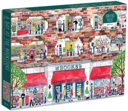 Puzzle Day at the Bookstore 1000 Pieces by Galison