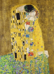 Wooden Puzzle Gustav Klimt - The Kiss 200 Pieces