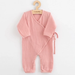 combinaison en mousseline pour bébé New Baby rose 86 (12–18 mois)