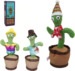 Dancing cactus with light 31 cm