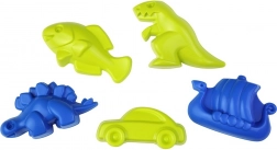 Zandvormpjes met dinosaurus 5-delige set