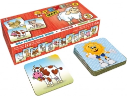 pexeso mfp lux – animaletti del cortile