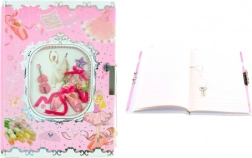 Diary with Ballerina and Lock