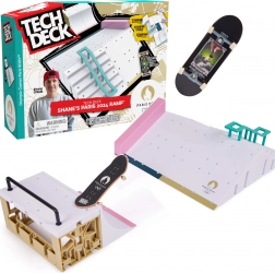 Tech Deck fingerboard rampa Shane O'Neill Paris 2024 z desko