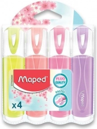 MAPED Fluo Peps Pastel Highlighters, set of 4 pcs