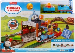 Thomas & Friends – Barrel Delivery Start & Launch Railway Set with Motorized Thomas