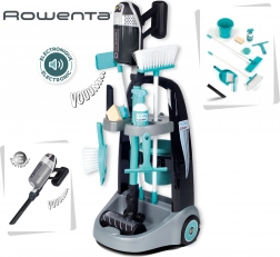 Children's Cleaning Cart with Vacuum Cleaner Smoby Rowenta