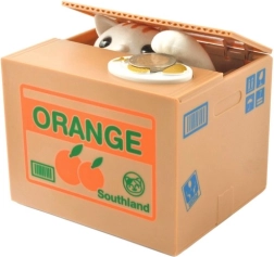 Interactive Cat Coin Bank – Coin Box