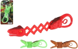 Teleskopische dinosaurusgrijper voor kinderen, plastic, 21 cm