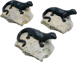 Dekoráció gyík - készlet 3 db