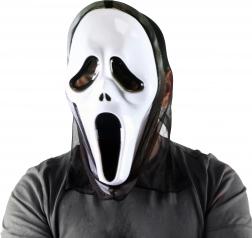 Maschera da fantasma Scream per Halloween
