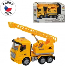 Baufahrzeug mit Schwungrad 16 cm