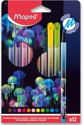 Maped Felt-Tip Pens Deepsea Paradise 12 pcs