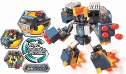 Qman Blast Ranger guardiano esplosivo set di costruzione 2-in-1