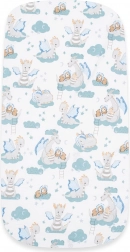 Drap housse en coton pour landau New Baby Petit Dragon 35 × 75 cm