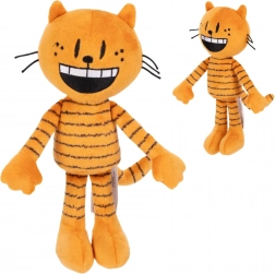 Plush PETEY from DOG MAN – striped orange tomcat 24 cm