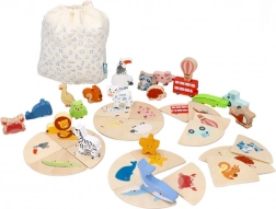 Touch & Match – Wooden Sensory Game LELIN