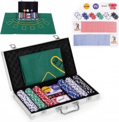 Poker and Blackjack Set ModernHome in a Case