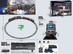 Train set with 48 elements smoke, light, sound