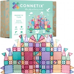 Connetix set creativo pastello di costruzioni magnetiche 120 pezzi