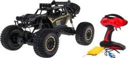 Metalen RC rock crawler 1:8 met 4x4-aandrijving en LED voor kinderen 3+