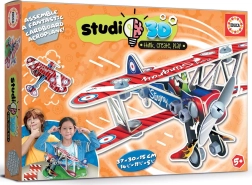 Educa modello 3D di biplano