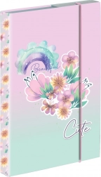 Pudełko na zeszyty w formacie A5 Flowers