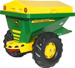 Trailer og spreder 2-i-1 JOHN DEERE til pedaldrevne traktorer Rolly Toys