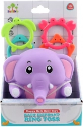 Metanje obročev slonček – igra za najmlajše