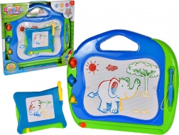 Lavagnetta magnetica colorata 2-in-1 Elefantino