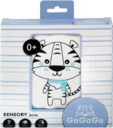 Sensorisch stoffen boekje voor baby’s Tijger GAGAGU