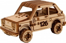 Wooden 3D Puzzle – Rally Car Model 3