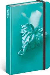 Elegant lined notebook with heart motif by Andrea Katonová