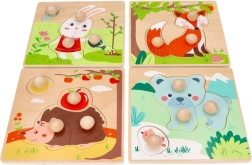 Set of 4 Puzzles Seasons